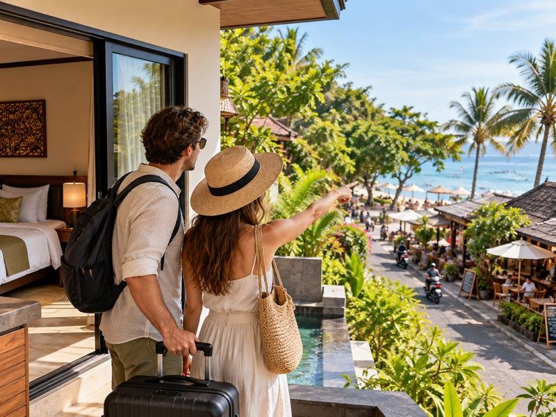 Look Outside the Hotel Photos Before Booking