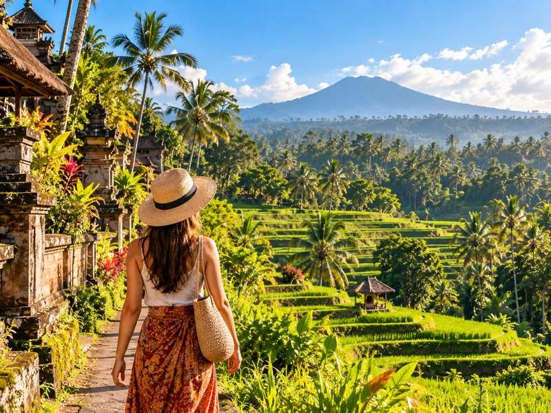 Ubud countryside stop during a twelve day Bali holiday